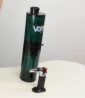 Vortex Gravity Pipe Acrylic Waterpipes Heritage Smoke Shop